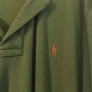 Hunter green polo